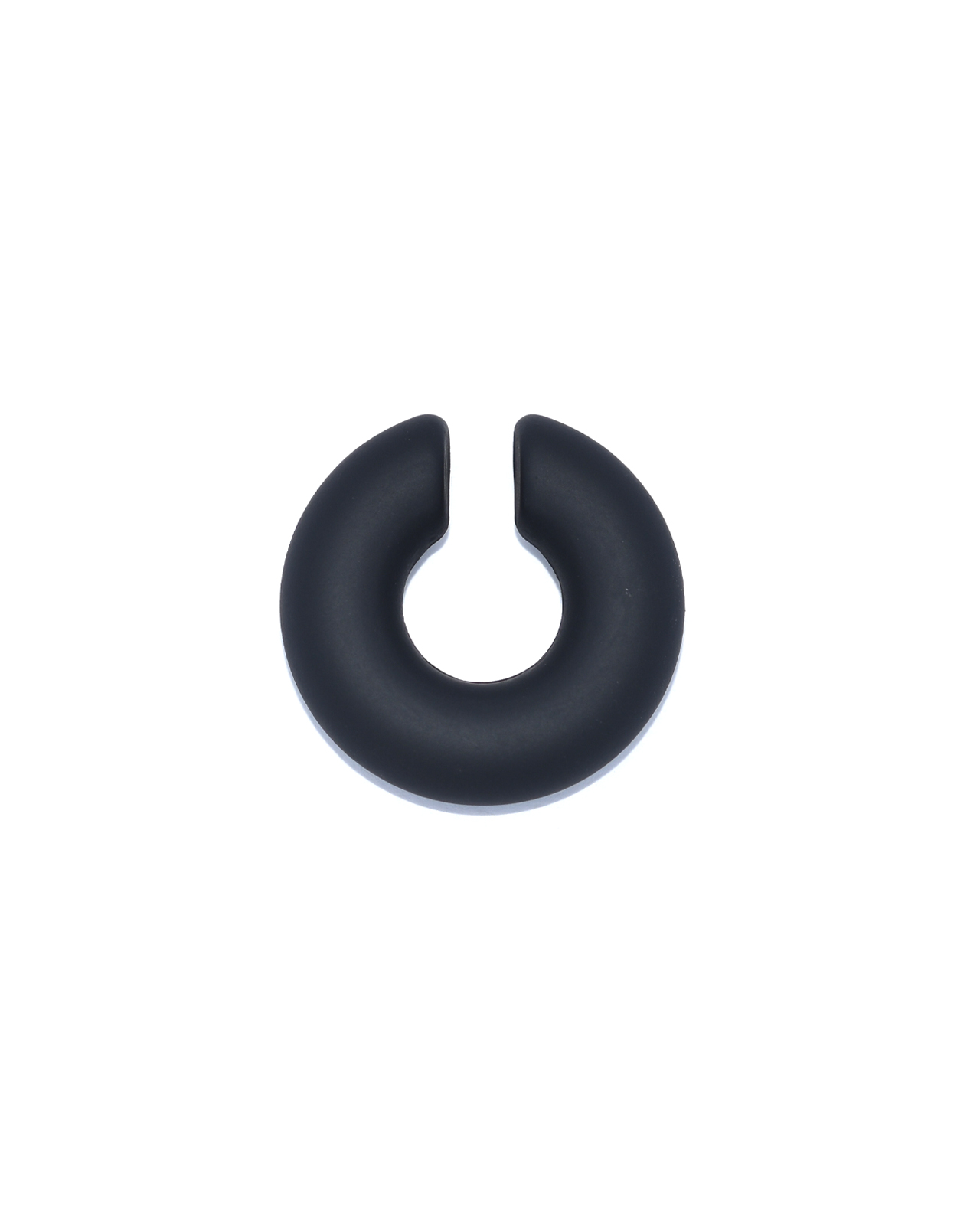 Noé Chunky Earcuff Mat Zwart