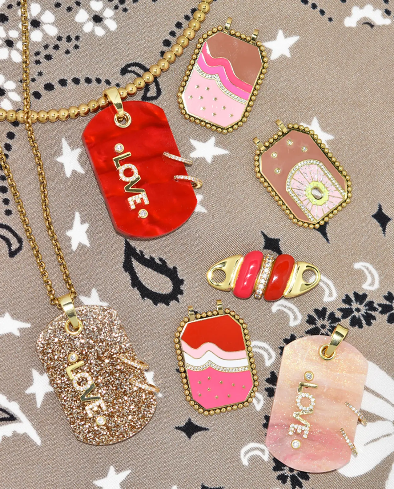 Cher Ketting Nude Roze (6 Variaties)