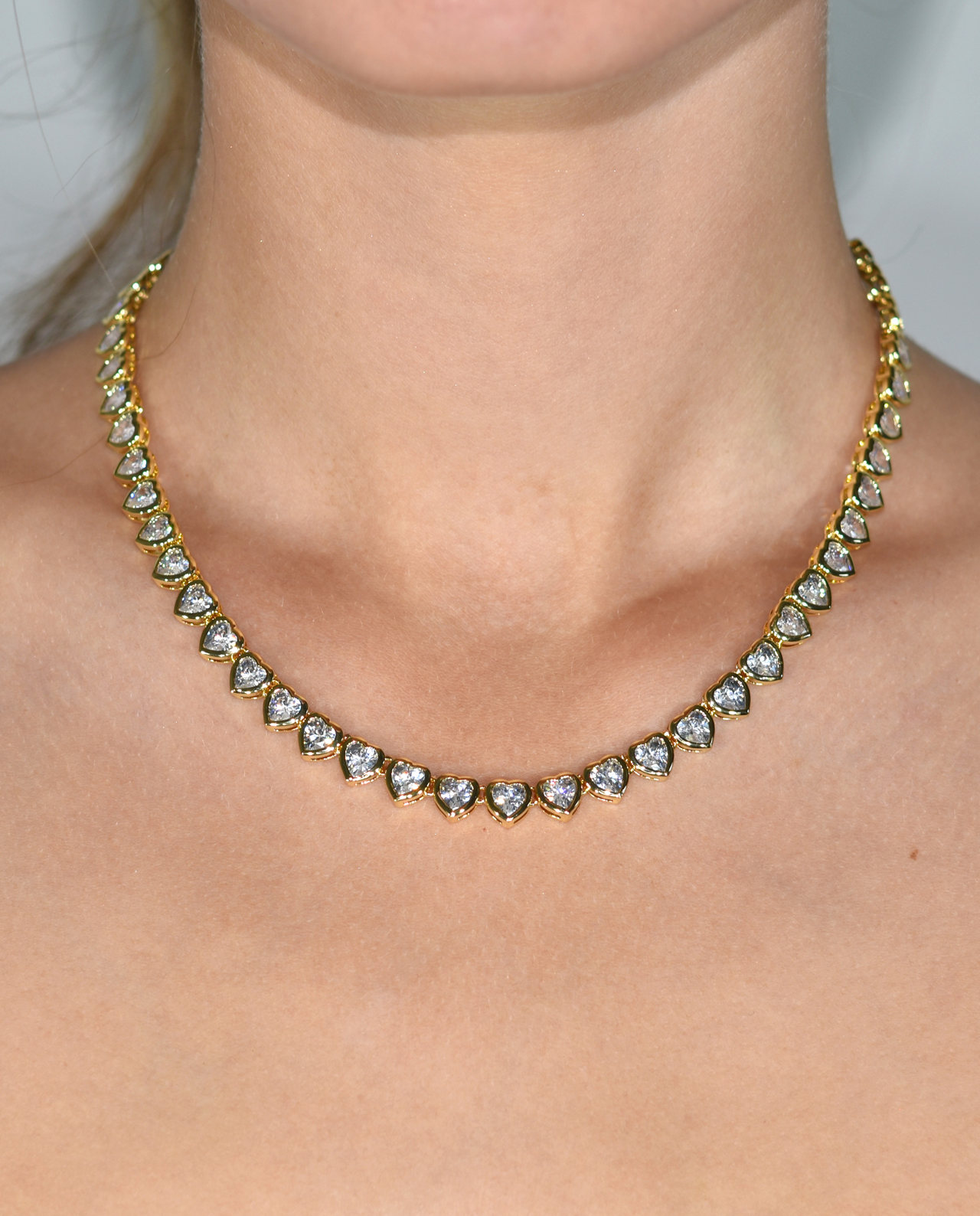 Heart Tennis Ketting
