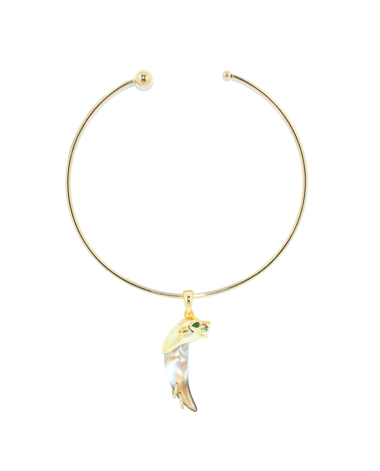 Saber Ketting Bruin (2 Variaties)