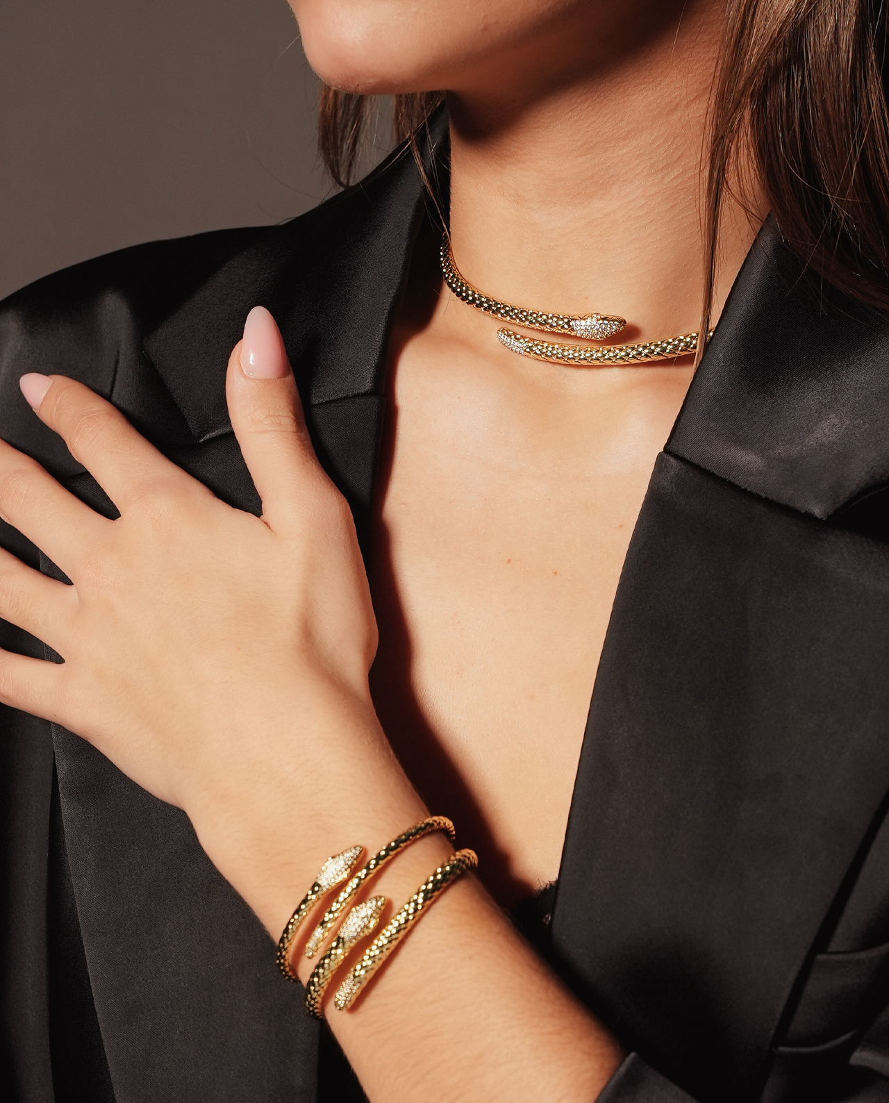 Mini Loulou Ketting Goud