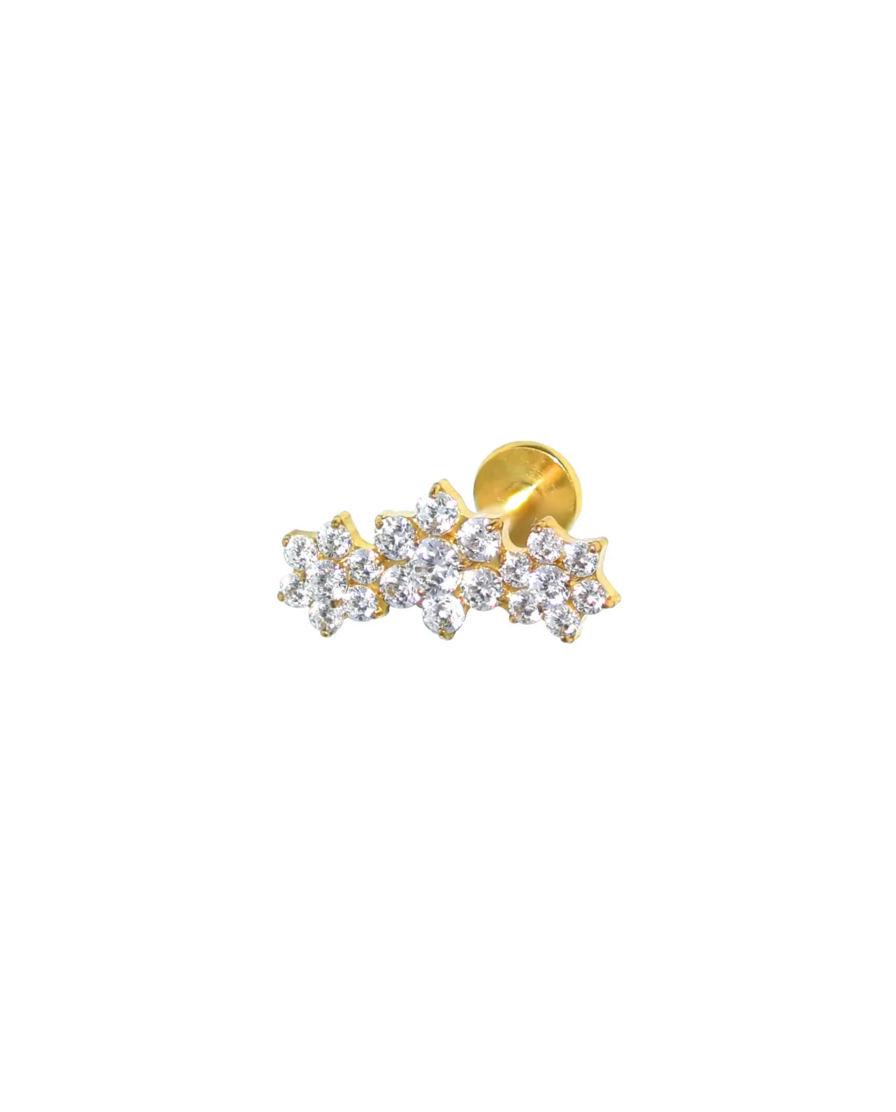 Triple Flower Piercing